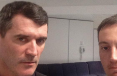 Asking Roy Keane to hop in for a selfie might not be the best idea