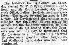 'Protestant Elected': This Irish headline from 100 years ago is really something