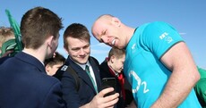 Selfies and suffering as Ireland squad bounce back into training in Belfast