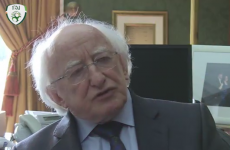 VIDEO: Michael D Higgins discusses the President's Cup and his love for the League of Ireland