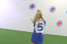 VIDEO: Camogie sharp-shooters take aim at tough targets