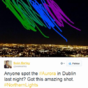 These devastated Dubliners couldn't see any Northern Lights last night