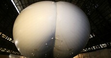 The world's largest aircraft looks like...