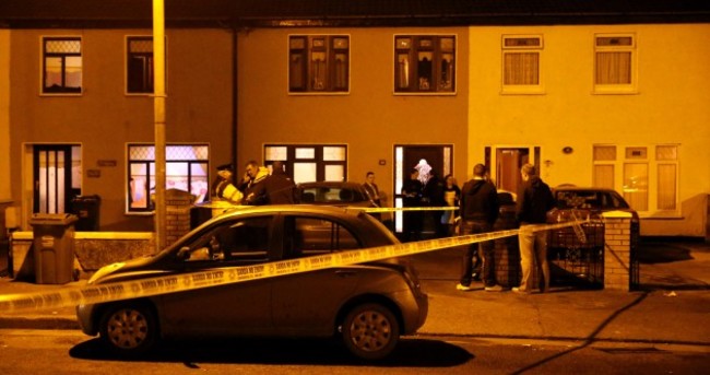 Photos from the scene of John Gilligan shooting