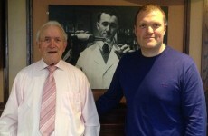 Is this Ireland's oldest barman?