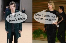 Taylor Swift and Harry Styles were forced to kiss and make up ... It's the Dredge