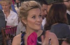 Reese Witherspoon develops powers of teleportation* during awards ceremony