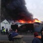 Large blaze at coffin makers in Louth