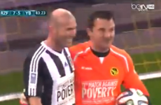Backheels, flicks and thumping goals: Zizou Zidane has still got it, baby
