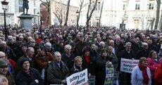 Pics: Thousands of farmers rally at Department of Agriculture over beef price cuts