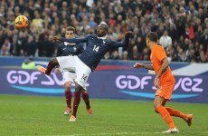 Take a bow Blaise Matuidi after this goal for France against Holland tonight