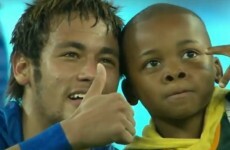 Neymar rescues young South African pitch-invader in heart-warming moment