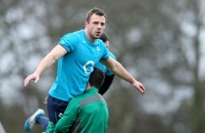 Tommy Bowe in line for France comeback as he trains with Ireland