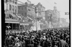 Mardi Gras in New Orleans a century ago was still a wild party