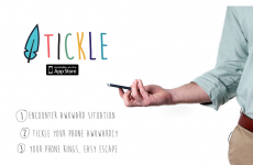 Tickle-powered app helps you escape awkward situations
