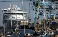 All change: Cruise ships on the way to Dublin Port