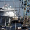 All change: Cruise ships on the way to Dublin Port
