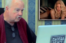 Elderly people react to Shakira and Rihanna's racy music video
