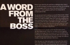 David Moyes writes letter to Man Utd fans thanking them for support