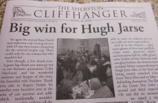 The person who wrote this parish newsletter headline is our hero
