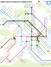 London Tube-style map shows how Dublin public transport will link up