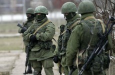 Pro-Russian gunmen have stormed a Ukrainian military command centre