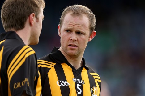 Tommy Walsh will drop to the bench for Kilkenny this weekend.
