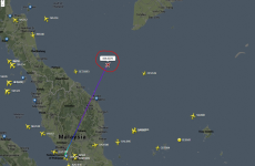 China-bound jet disappears with 239 people on board