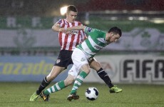 Late Kilduff header earns Rovers a point against Collins' Derry