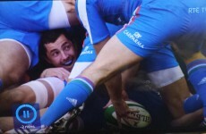 This brilliantly captioned photo of Rob Kearney has gone viral around the world