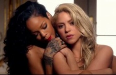 Shakira Rihanna Lesbian Porn - Column: Passionate or possessive? Shakira forbidden from appearing in videos  with men