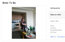 Need a wife? This bride to be from Cork is yours for €50