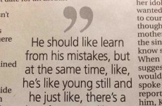 News agency quotes Justin Bieber fan word-for-word, with brilliant results