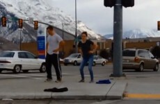 Brother dances in public after losing bet, starts impromptu street party
