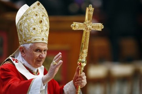 Pope Benedict. Photo: PA