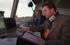 Twitter was amused by George Hamilton's odd-sounding commentary tonight