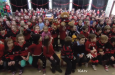 These Borris schoolkids singing for their team will melt your heart