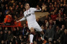 Vexed van Persie dismisses rumours of Manchester United move or Moyes rift
