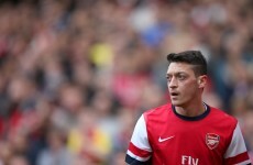 Ozil set for four-week absence