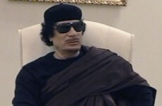 Gaddafi tells NATO: "I live in a place where you can't get me"