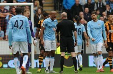 Was this decision to send off Vincent Kompany the correct one?