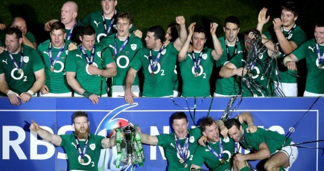 In Pics: Selfies and celebrations as Ireland take Six Nations title
