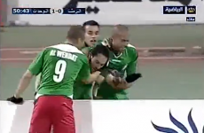 You don't see an over-the-head backheel volleyed goal every day...