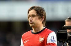 Rosicky sinks Spurs to boost Arsenal title bid