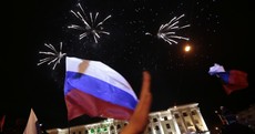 Crimea officially asks to rejoin Russia in Cold War-style stand-off