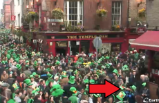Roundup of St Patrick's Day as seen through the Temple Bar live camera