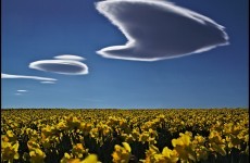 Stunning pictures of cloud formations over the east of Ireland