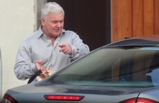 John Gilligan left Ireland last night after being discharged from hospital