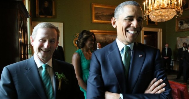 11 pictures of Enda Kenny having a great time in America