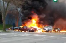 Two killed after Seattle news helicopter crashes into cars